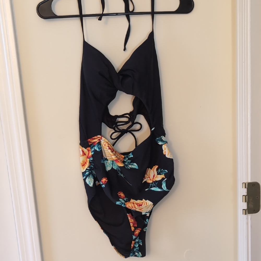 Floral One Piece Swimsuit